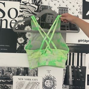 Lululemon long sports bra with padding! Size 4 fits like a xs/small on top! $38